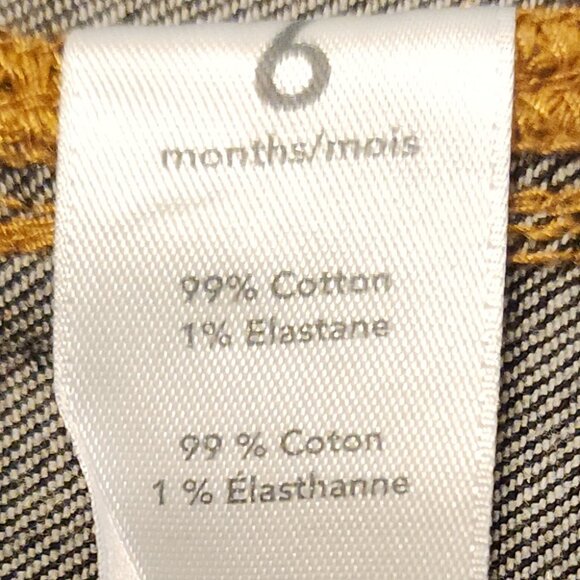 Carter's Denim Overalls 6 Months /The Children's Place Dinosaur Shirt 3-6 Months - Picture 7 of 15